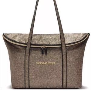 Victoria’s Secret Large Glitter Tote